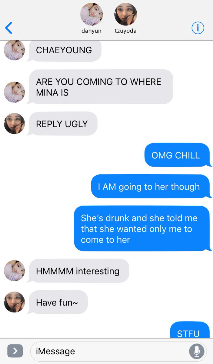 Chaeyoung going to get Mina? 