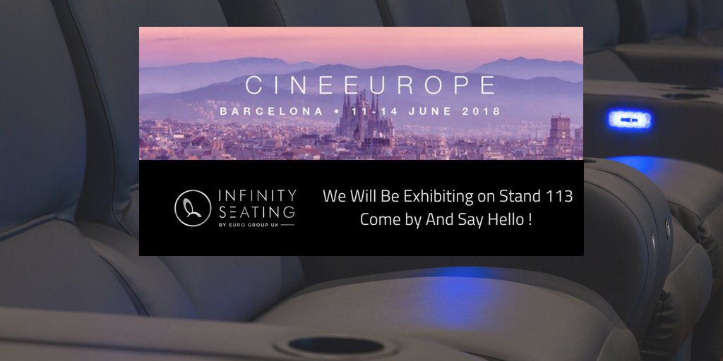 Make Sure You Drop By &amp; Say Hi! 
<a href="/CineEuropeBCN/">CineEurope</a> #Barcelona #cinema #seating #manufacturers