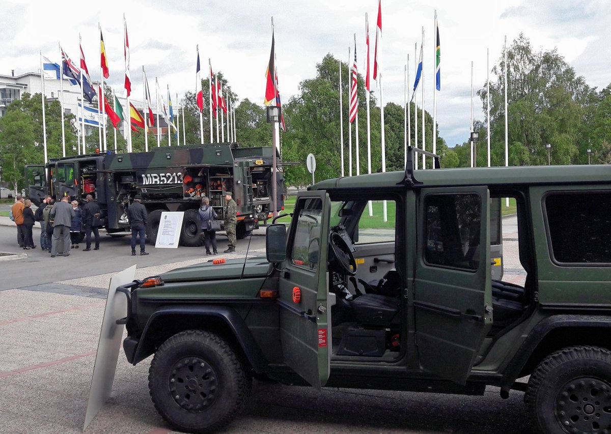 nbcfinland's tweet photo. #NBC2018 also included a static demonstration of some of the CBRN vehicles currently in use by @Maavoimat https://t.co/42m4ujOCIz