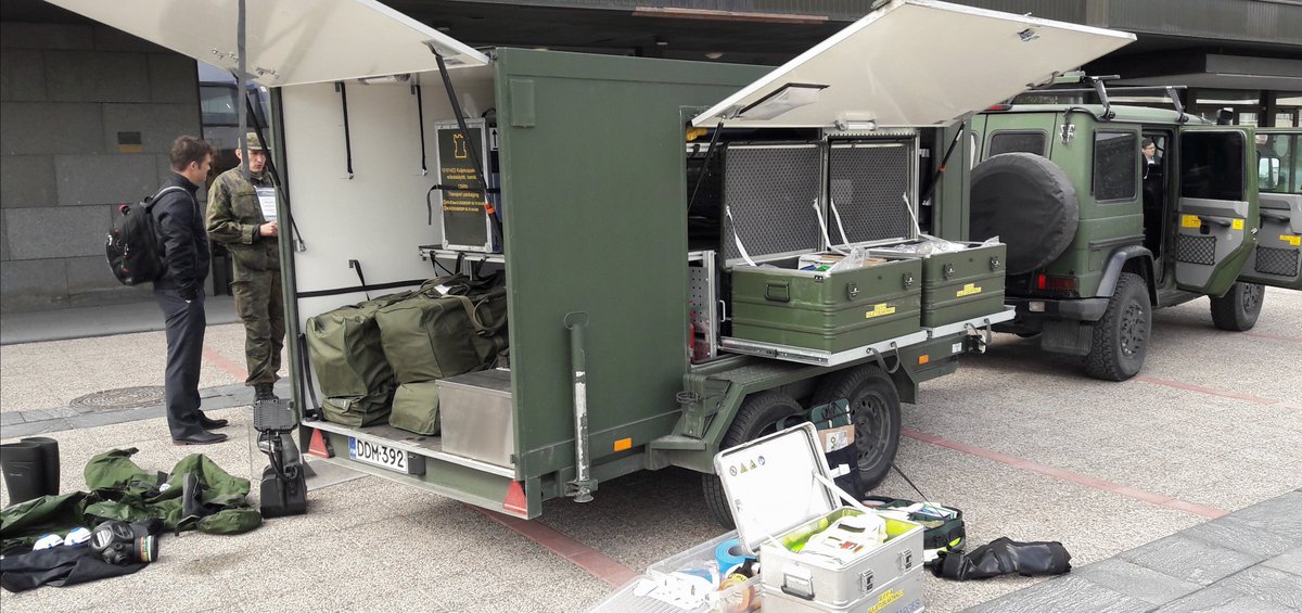 nbcfinland's tweet photo. #NBC2018 also included a static demonstration of some of the CBRN vehicles currently in use by @Maavoimat https://t.co/42m4ujOCIz