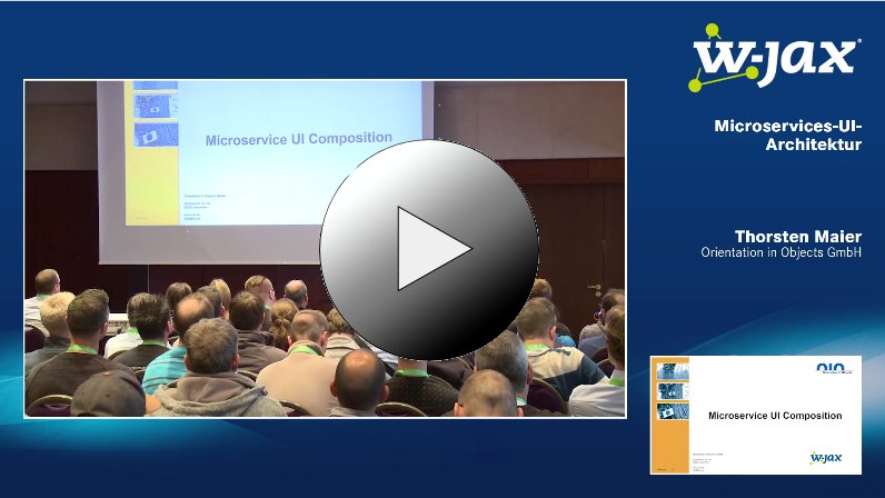 JAXenter's tweet photo. Schön & austauschbar: So gelingt die perfekte Microservices-UI-Architektur https://t.co/GNTuvuE2Sz #microservices #ui #jaxcon #wjax2017 #wjax @ThorstenMaier https://t.co/ZIy2cHfdjJ