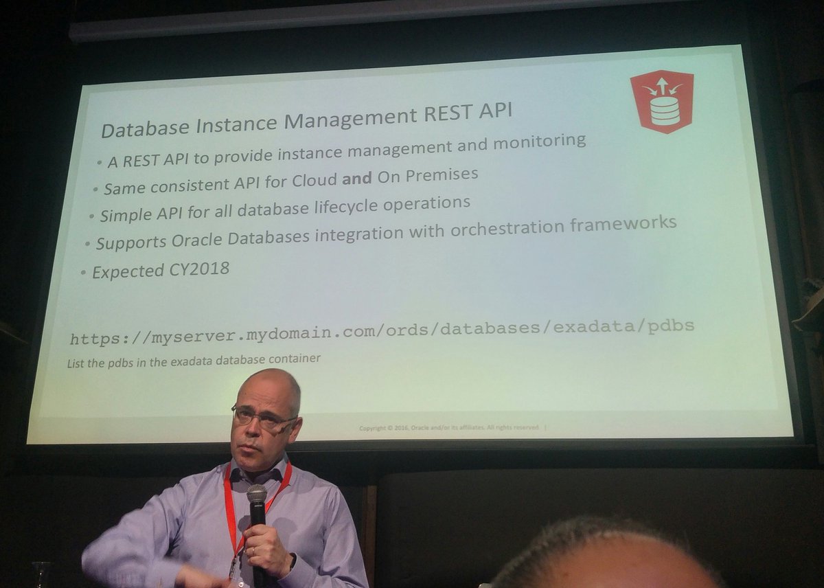 oraesque's tweet image. #nloug_tech18 #tech18
REST API for everything 👍