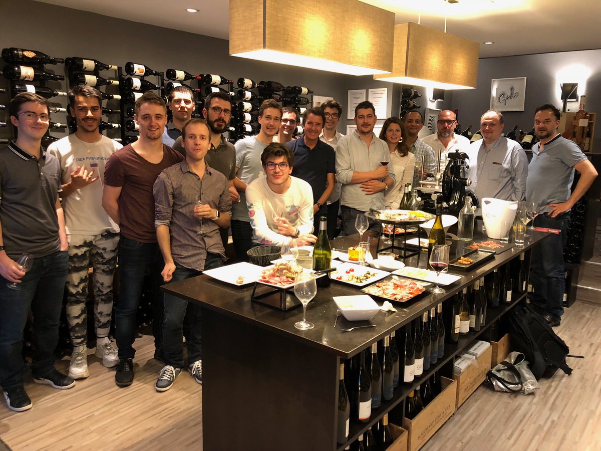 Excellents moments d’échanges 🍷🧀 
💯 Entrepreneurs 💯 Startups 💯 Peer Mentoring. Merci à tous les founders et à notre guest Mathias Eleaume ✅, CEO chez <a href="/clearnox/">Clearnox</a> pour son feedback précieux. #EntrepreneurFirst ✊ <a href="/techloirevalley/">La French Tech Val de Loire</a>
