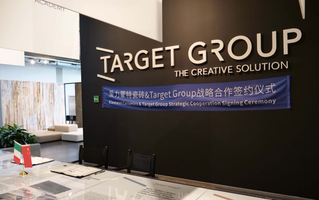 TargetGroup6's tweet image. New partner for Target Group’s fuoriformato Brand – FOSHAN ELEMENT BUILDING MATERIALS CO.,LTD, CHINA 🇨🇳