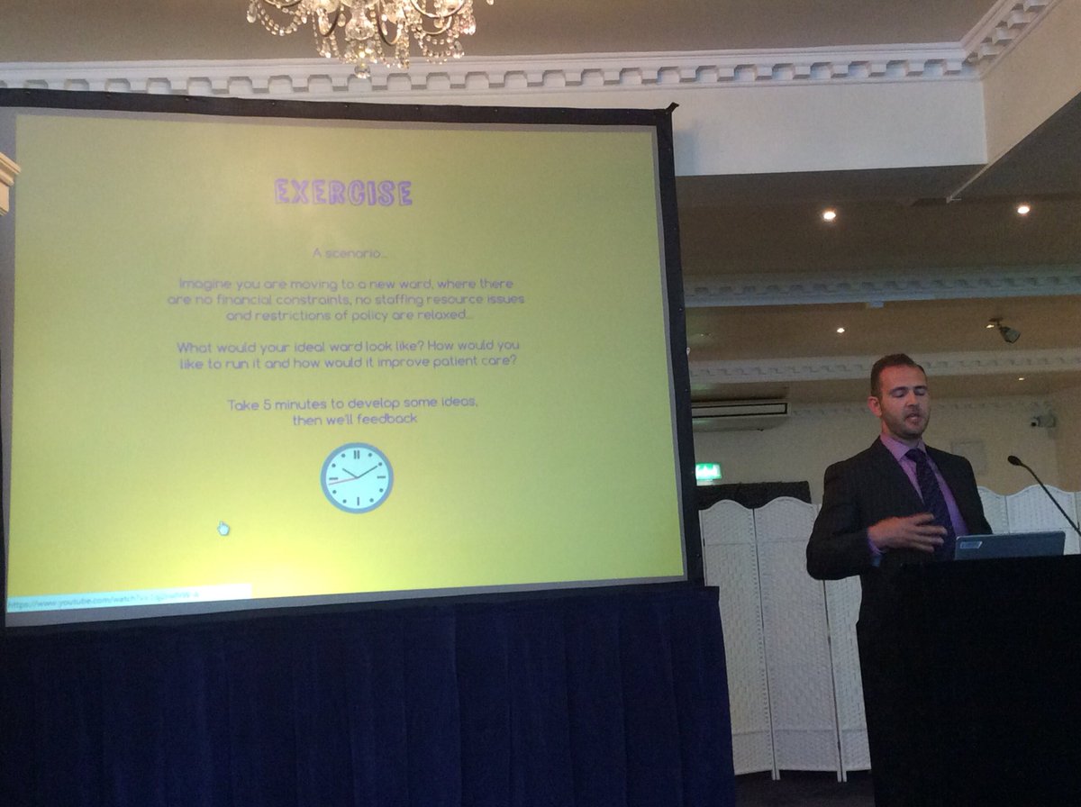 Stuart Clough getting our creative juices flowing. The power of Blue Sky Thinking and ambition-driven positivity