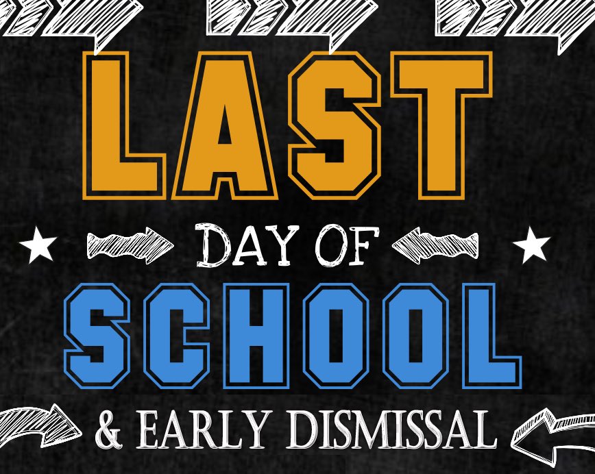 preciouspearl56's tweet photo. This is it (for students)‼️‼️ #dentmiddle #180days #enjoythesummet https://t.co/bRcsuYVlCS