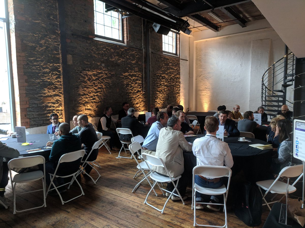 BullDotIo's tweet photo. Round table huddles underway at #blockercon - opportunity to meet the #blockchain experts directly and get those important questions answered! https://t.co/RYuWv3Ri0e
