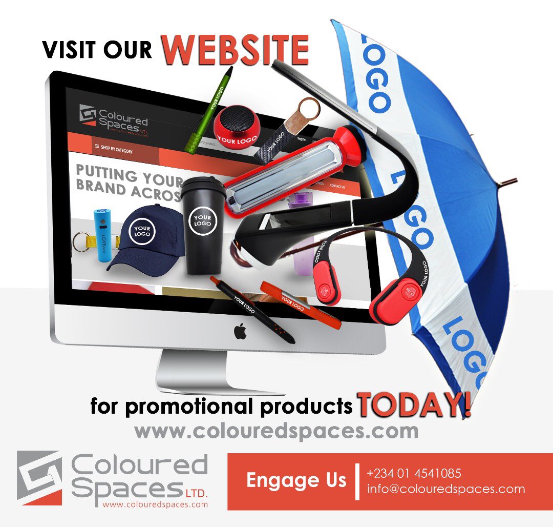 colouredspaces's tweet image. Have you visited our website, don’t just like.We have variety of promotional product solutions for all your marketing needs. #promotionalproductswork #promotionalgifts #colouredspaces #corporategifts #branding