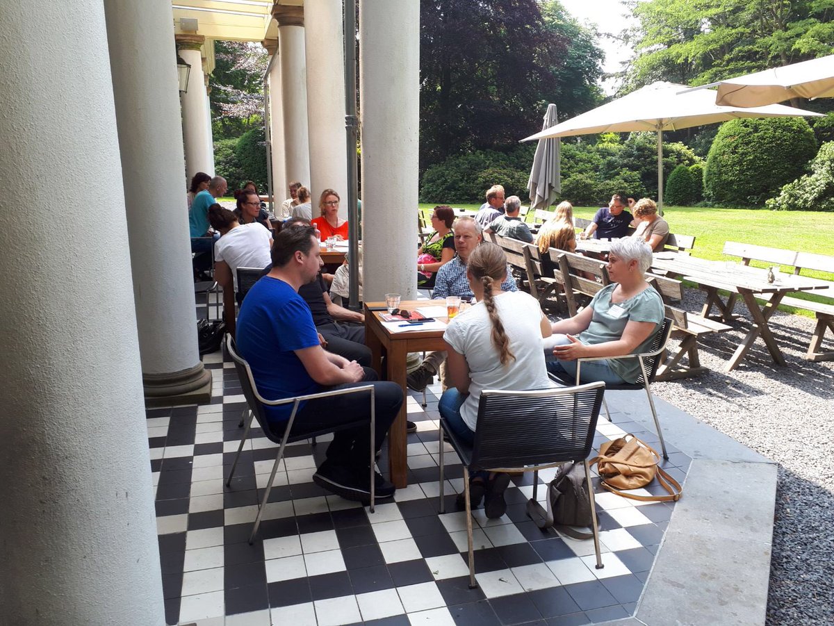 Ook de werkgroepen bij Nederland CO2 Neutraal genieten van het heerlijke weer! #NederlandCO2Neutraal