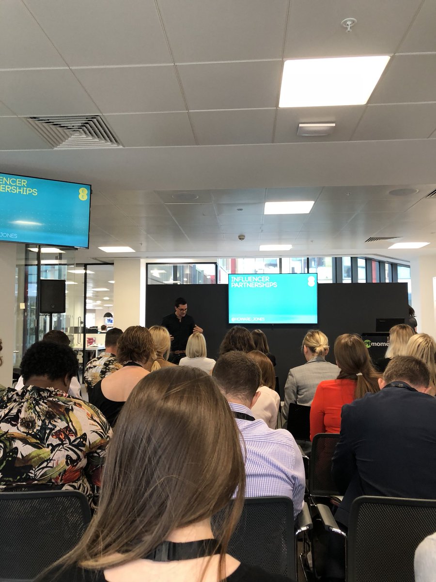 WolfstarPR's tweet photo. A really great morning of talks so far, plenty of interesting facts and figures from @howard_jones and @drewb and some amazing success stories from @thepinkparcel and @AlexMyers! - AH #FutureInfluence #ImOn #AccessAllASOS https://t.co/szZIa34MG9