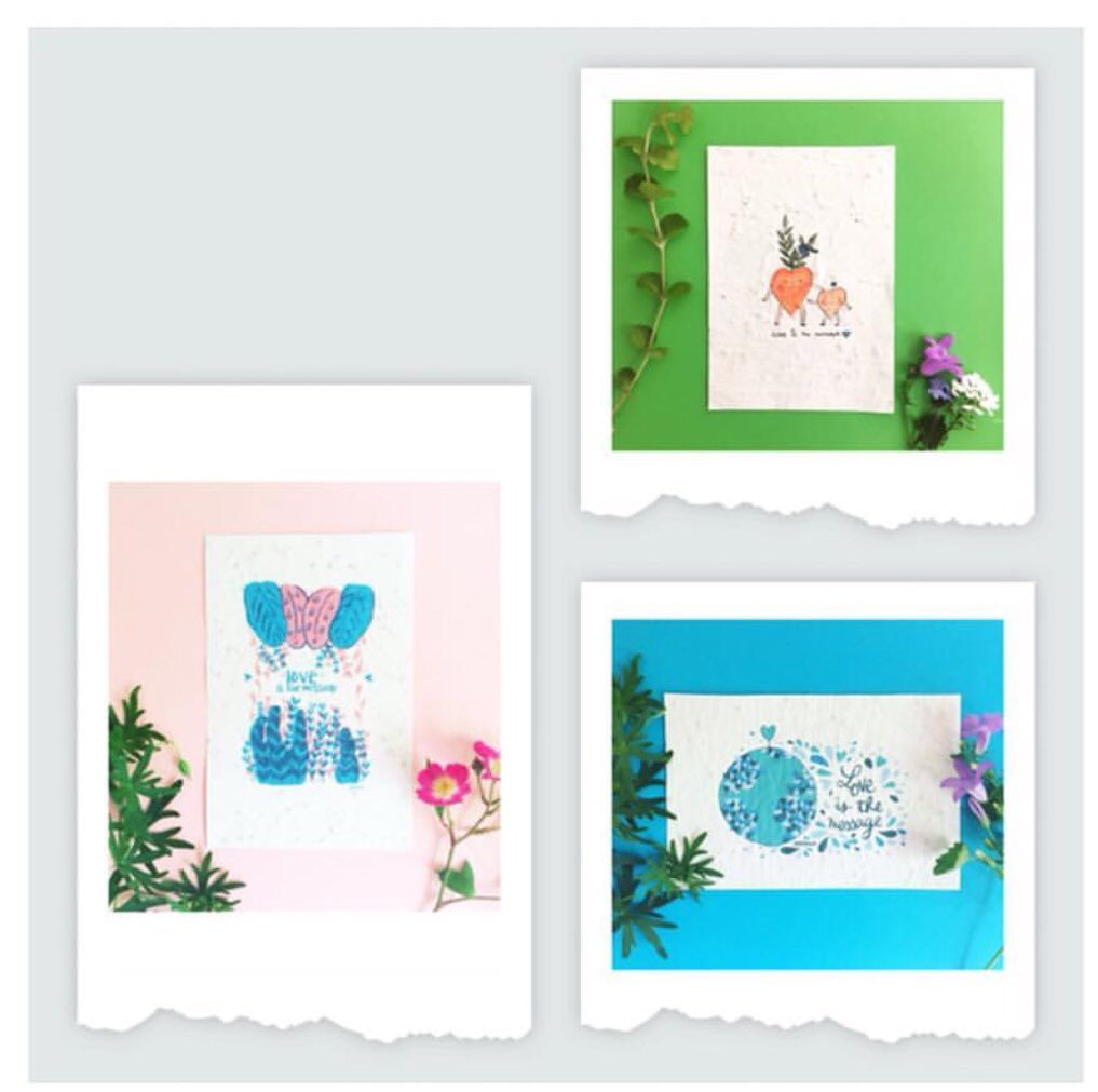 Nos cartes ensemencées sont disponible sur l’esphop de <a href="/Ninoo_Asso/">Association Ninoo</a> #autisme #solidarite