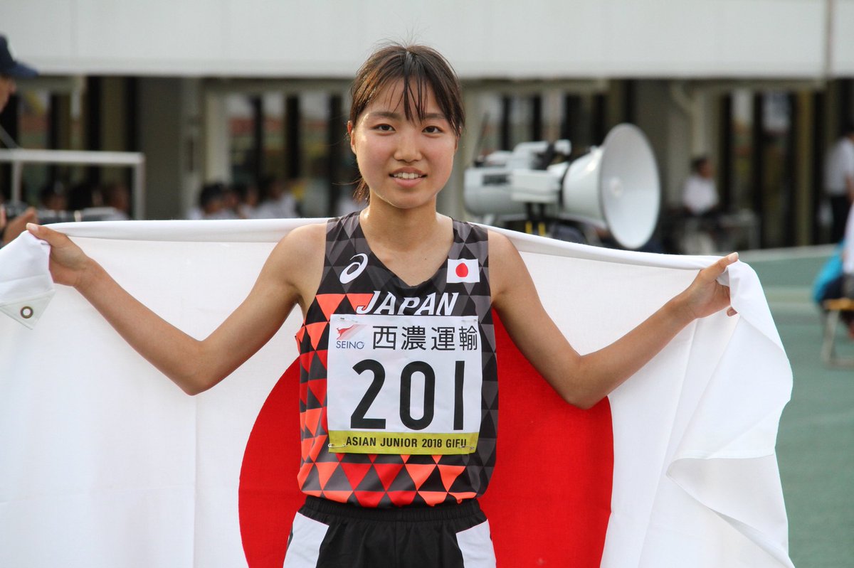 アジアジュニア #岐阜 結果速報】 ◇女子5000m決勝 金 #矢田みくに