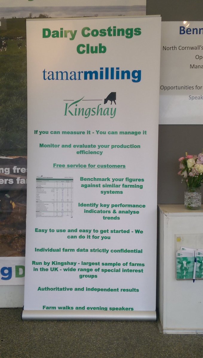 KingshayFarming's tweet photo. Are you a member of the Dairy Costings Club?  If you can measure it - You can Manage it. @tamarmilling #DairyManager @RoyalCornwall https://t.co/cAKAWh1m02