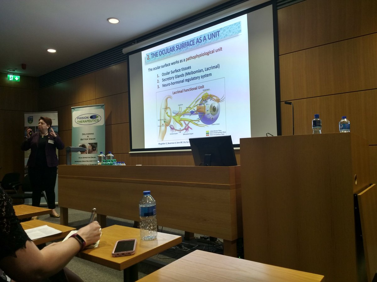 3dneonet's tweet photo. #3DNEONET PI Yolanda Diebold talking about eye surface at #NFOTII https://t.co/LhzUKPJcvb