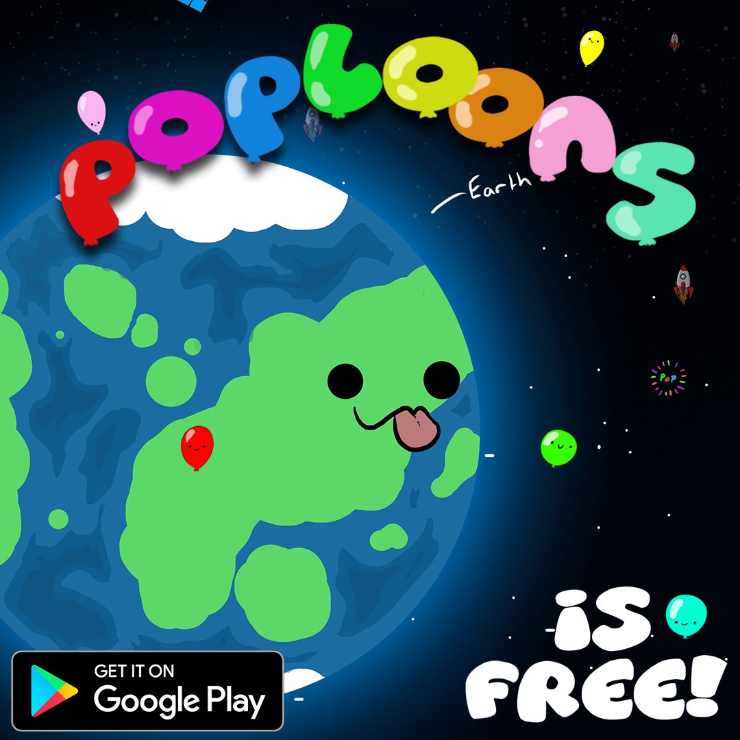 PolyInteractive's tweet image. If you have kids or you need a relaxing distraction yourself, download Poploons on the google play store today &quot;tinyurl.com/Poploons&quot; Great for building cognitive function, learning to count to 10 and the English Alphabet... And it&apos;s FREE. Just follow the link.