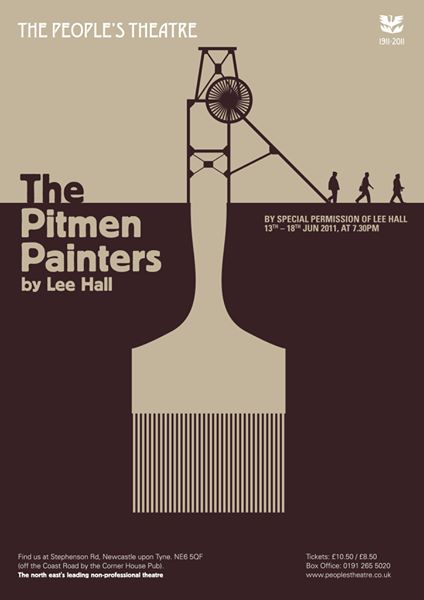 peoplestheatre's tweet photo. #ThrowbackThursday to 2011 when we were the first amateur company given permission to perform Lee Hall's West End &amp; Broadway smash The Pitmen Painters. It was so popular it nearly broke the Box Office! 
Hall's earlier hit #CookingWithElvis opens on Tuesday https://t.co/qtbeZM54m9 https://t.co/ExMHjKzdO0
