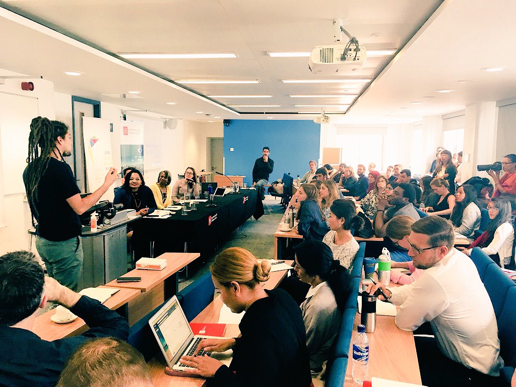LSE_LACC's tweet photo. The final presentation by Rodrigo, Lucia and Augustin from @EIDOSglobal is warmly recieved at #SE360 final session. #social-innovation @LSE_LACC @LSEnews @lsesu @santanderuk https://t.co/gl1dDekrtk