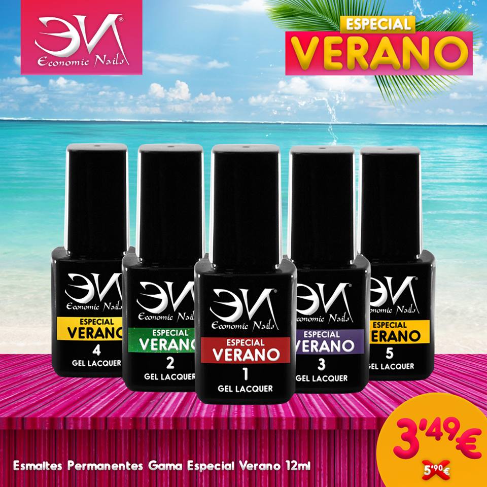economicnails's tweet photo. Hola a todo el mundo!✋
🌞Mirad nuestras ofertas Especial Verano🌞 
·Esmaltes Permanentes Gama Especial Verano 12ml por solo 3,49€
·Pedidos: https://t.co/SzboT2CsbC … … #nails #uñas #esmaltepermanente #colores #verano #colours #summer @Leni_Alba @secretobelleza @Maria_Rocio_L https://t.co/hLpiR5tBBP
