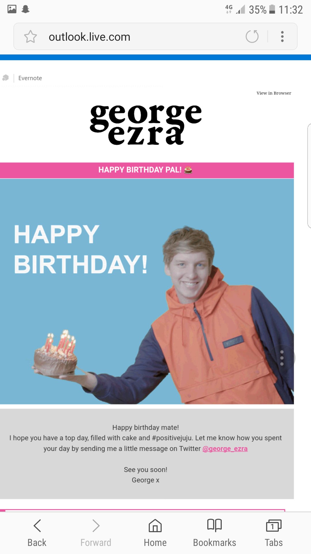 Happy Birthday to Me and ... creepiest face ever    
