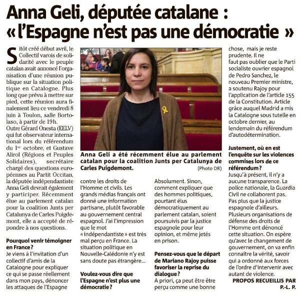 Collectif 83 de solidarité avec le peuple catalan tweet media