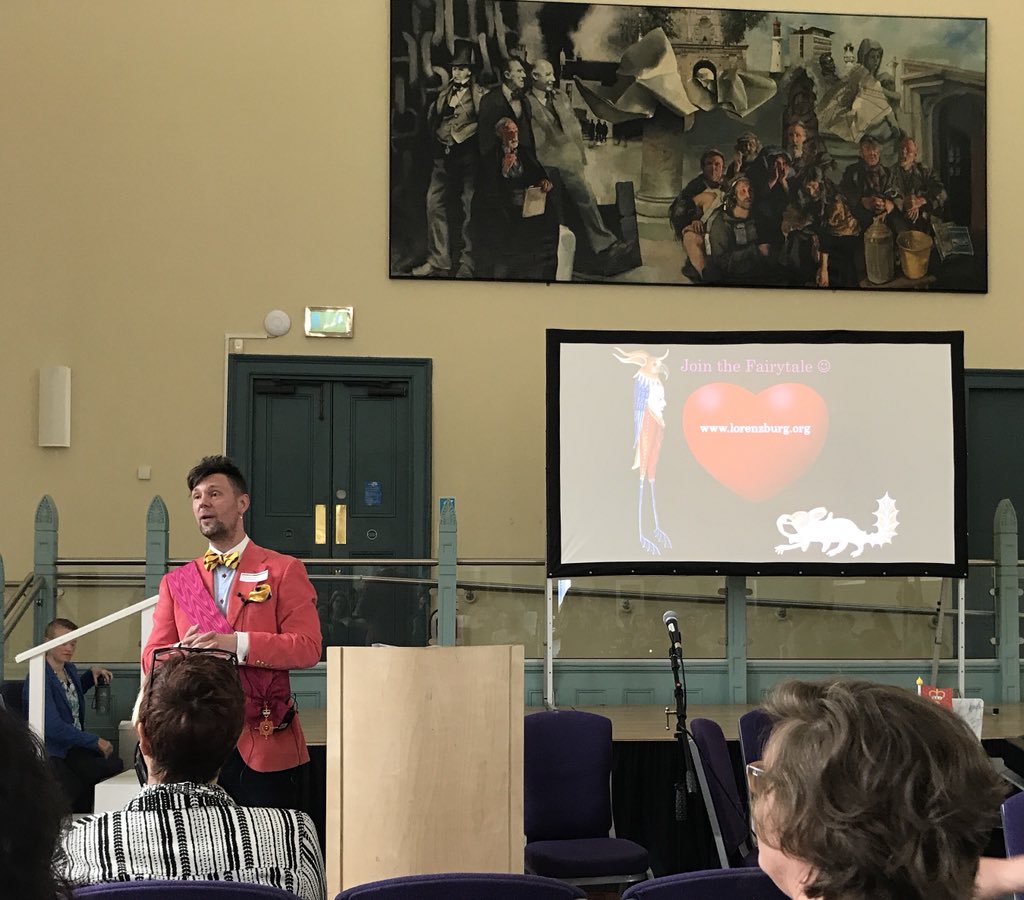 PMZOfficial's tweet photo. Wise words at #SocialMaking from Swedish artist &amp; storyteller Frei: “The pea has great capacity to inspire positive change even though it is tiny”. Princess &amp; the Pea #identity @TakeAPart https://t.co/StBu0KX1tj