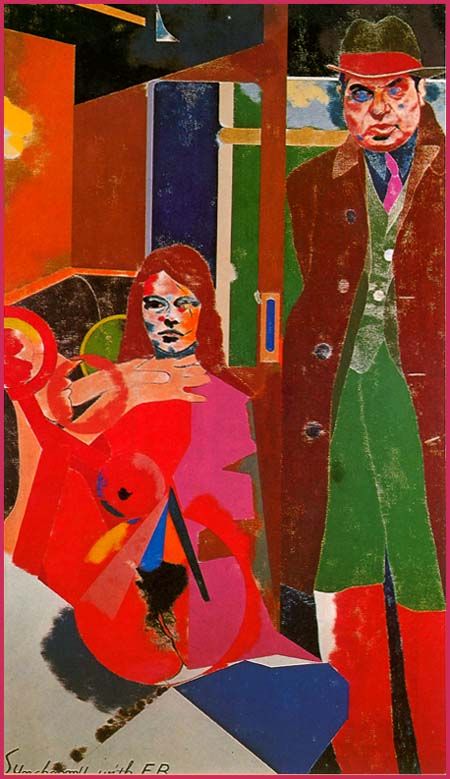 K☆K。。。★★絵画３点 ロンドン 風景画 絵画 イギリス THE CROSS KEYS パブ 絵 水彩画 三宅