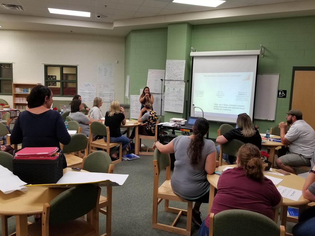 James_C_Dean's tweet photo. Great day of working with @HernandoSchools @EK8_Principal #DeconstructingStandards with a focus on #Cognition. Dedicated teachers on their summer break honing their craft with @ThinkingMaps - Thank you Michelle Bleicher for leading the way! https://t.co/4EtyRV0BCA