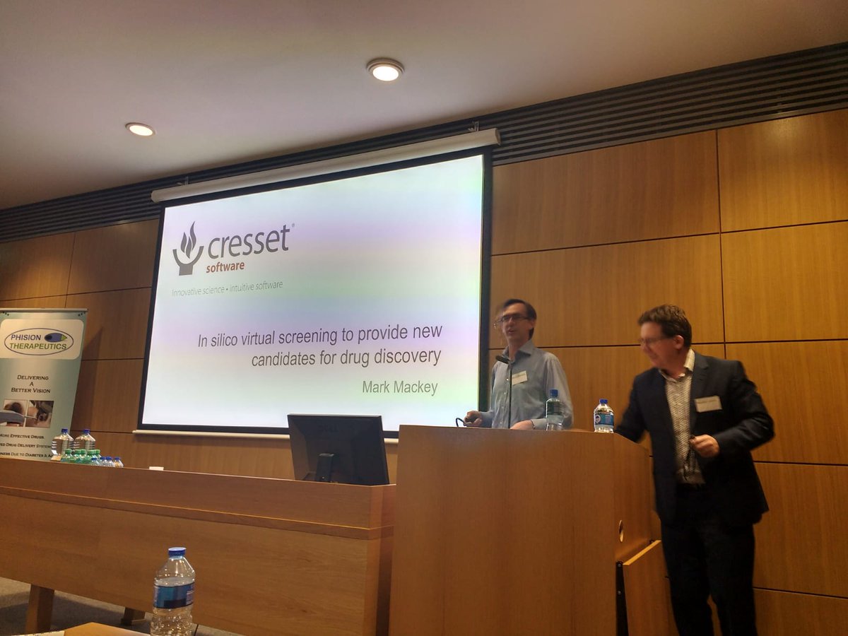 3dneonet's tweet photo. Dr Mark Mackey @cressetgroup great talk about in silico #drugDiscovery at #NFOTII https://t.co/HJZcdpyECP