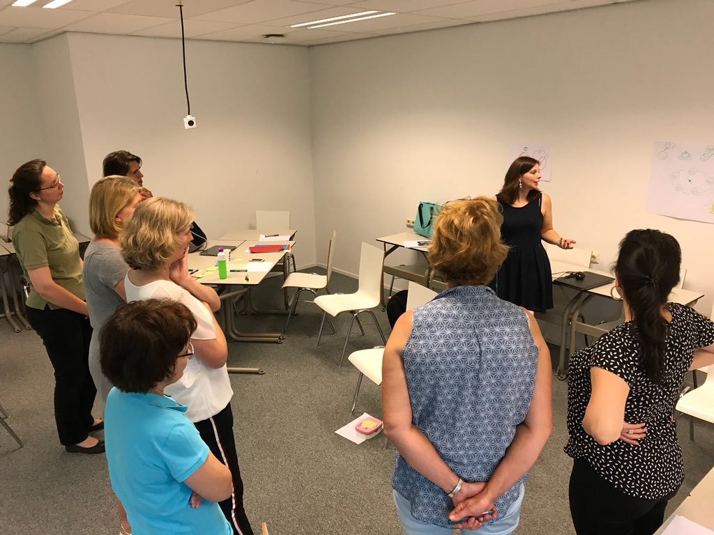 Mooie ontwerpsessie ter voorbereiding studiedag Ondersteunend personeel R4!