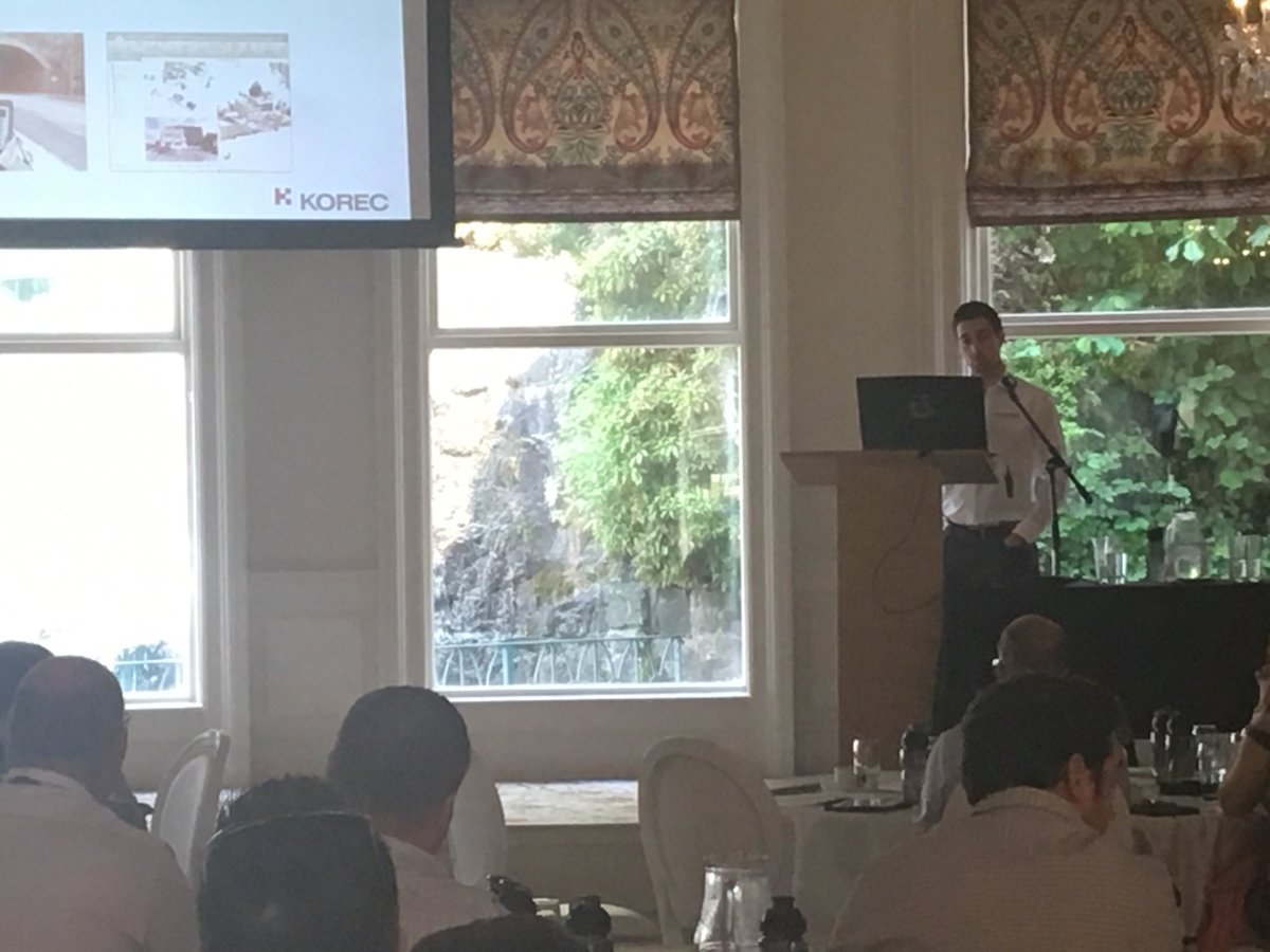 The sun is shining and it’s a full house here for ⁦<a href="/niallh_korec/">Niallh_KOREC</a>⁩ ⁦@GeoSLAMLtd⁩ presentation #Scanning ⁦⁦<a href="/KORECGroup/">KOREC Group</a>⁩
