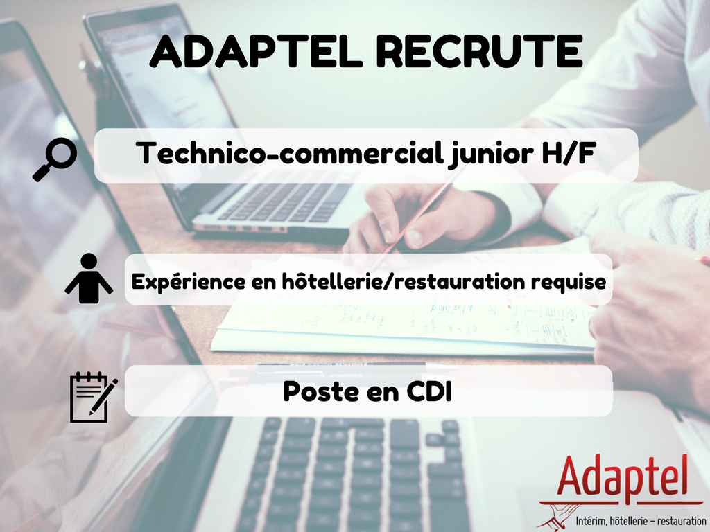 adaptel_paris's tweet photo. Nous recrutons un(e) technico-commercial(e) junior en CDI pour une de nos agences à Paris. Contactez-nous pour en savoir plus. #emploi #CDI #Paris #i4emploi https://t.co/iRyDV4SI9x