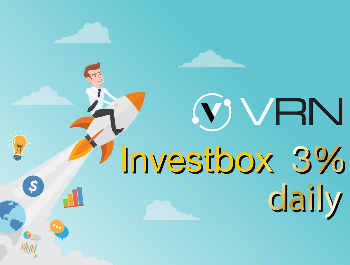 VRN build for new innovation loan The system use investbox Deposit interest 3% perday 90% per month ,You can withdraw interest in everyday#VERONEUM#Bitcoin#Ethereum#Veroneum#Bitcoin#Investbox#Ethereum