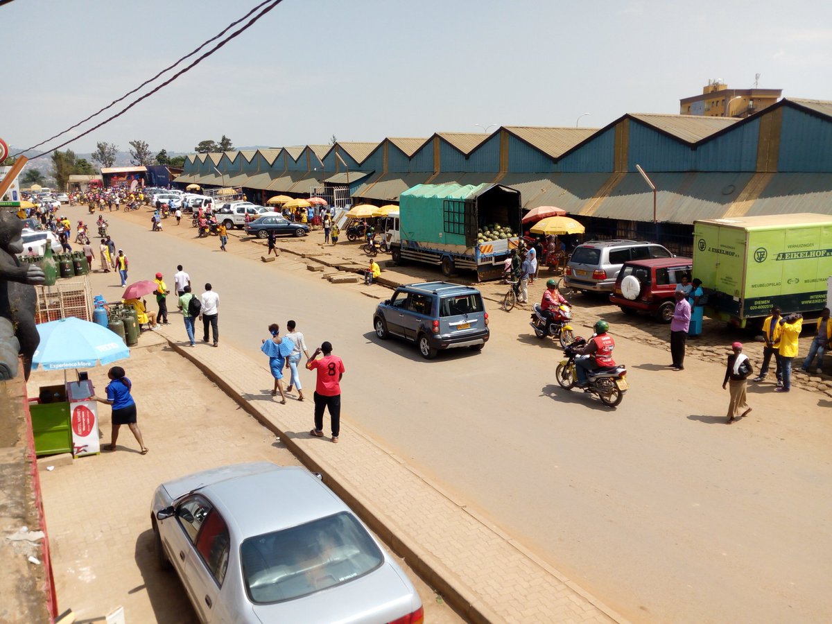 NaYombi's tweet photo. #NaYombi2 Road show arrives @CityofKigali live and happening at #Kimironko Market a flourishing business center @Gasabo_District #Kigali #SayNoToBadService https://t.co/pjoTZpk9Ns