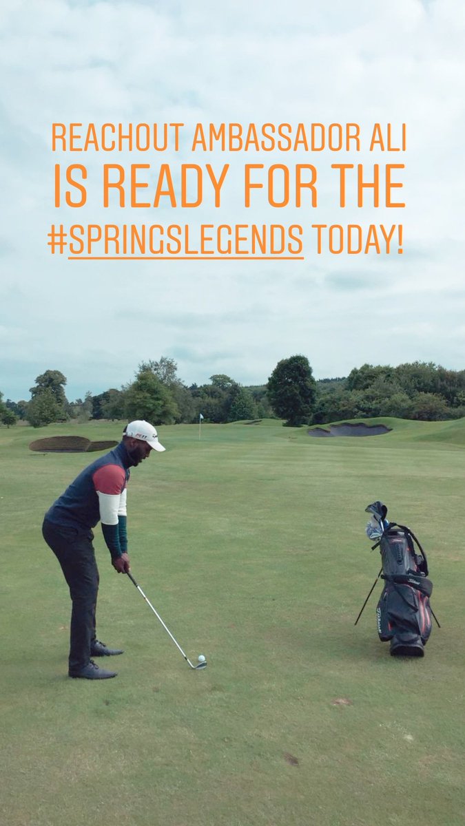 Ali is warming up at the #SPRINGSLEGENDS today!