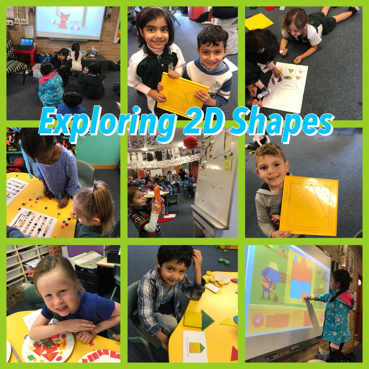 Students enjoyed collaborating to explore 2D shapes through games, technology and creativity. Well done Kindergarten! <a href="/IngleburnPs/">Ingleburn PS</a>