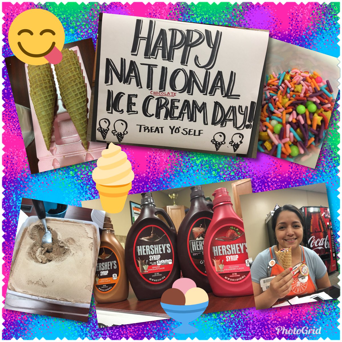 Felish8520's tweet image. It’s National Chocolate Ice Cream Day!! 😋 🍨🍦Thank you 1404 Culture Club!! 😁 #BDDSW