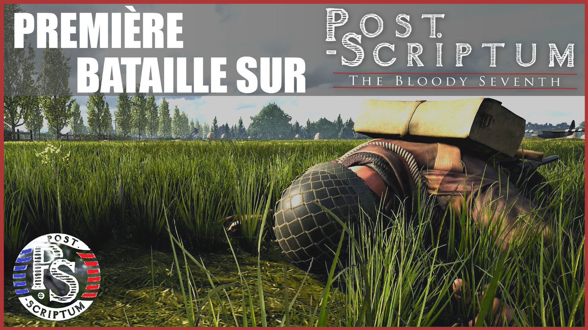 CapCrysax's tweet photo. Hey nouvelle vidéo sur ma première bataille sur Post Scriptum!
Découverte du gameplay sur le jeu, mes premières heures de test.
Bon visionnage 👌
https://t.co/lgT1aGKeBh
@PS_FRA @AMFRofficiel @JoinSquadFr #PSWeekend https://t.co/lTcG7812pk