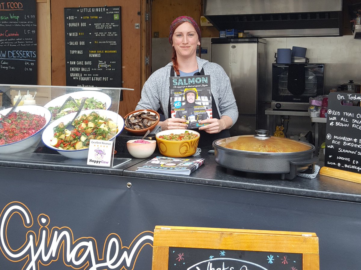 Salmonmagazine's tweet photo. Have you discovered #LittleGinger in #KingstonMarket ? #Vegan #vegetarian #localproduce #compostablepackaging #NoPlastic @littlegingerKT1 @visitkingstonuk https://t.co/loEU6nrWXG
