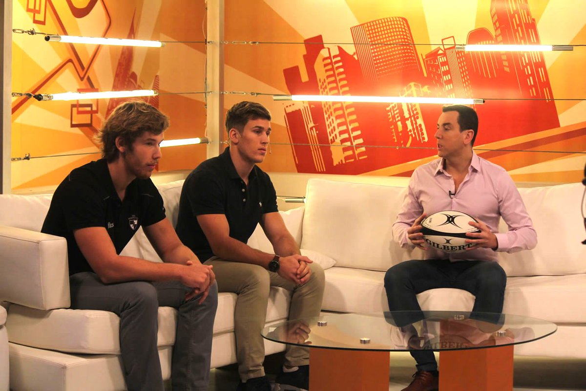 UnionDeRugbyMdP's tweet photo. En @MardelDirecto se palpitó la final del #Super12 con la presencia de @pedroheernandez de @MDPRUGBYCLUB y @rodrifernandezc de @iprsportingclub https://t.co/LMnHagn2Kl