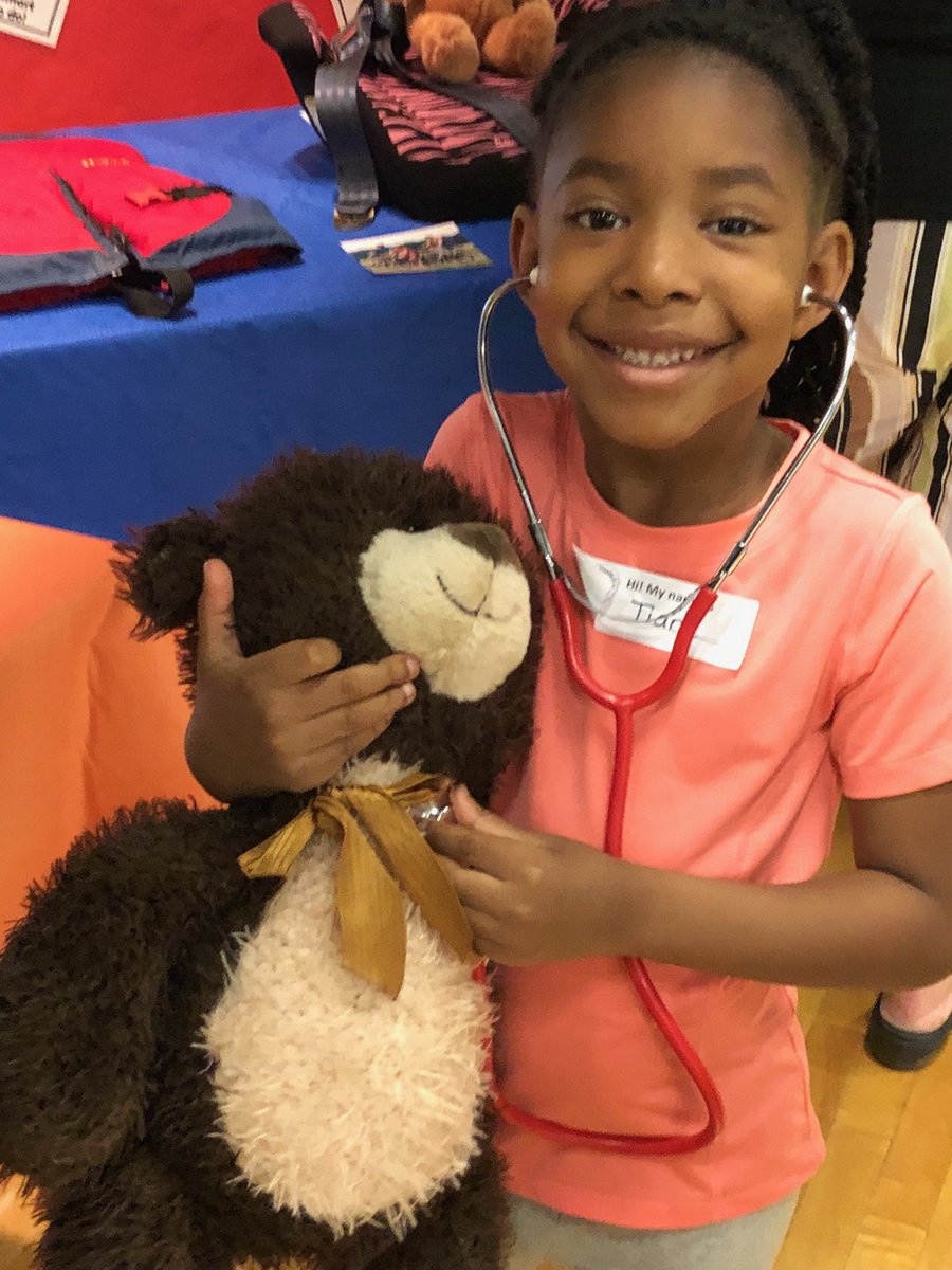 PaulRoadSchool's tweet photo. Teddy bear health fair begins today!!! #prs50 @paulroadhealth https://t.co/MSiBMnZOx7