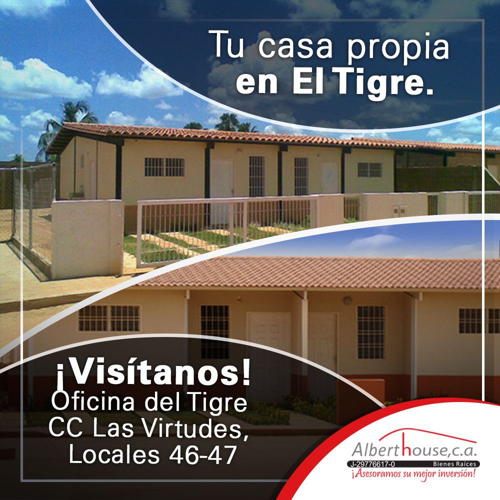 tubienesraices1's tweet photo. Si te interesa una vivienda en #ELTigre, conoce nuestras casas modelos y contarás con la mejor asesoría.
+58 283 241- 5614 / +58 424-214 4694
#Inmueble #InmobiliariaEnElTigre #VentaInmueble #Apartamentos #ApartamentosYCasas #ApartamentosEnVenta #ElTigre #Anzoátegui #Capital https://t.co/aFdJHLvHA1