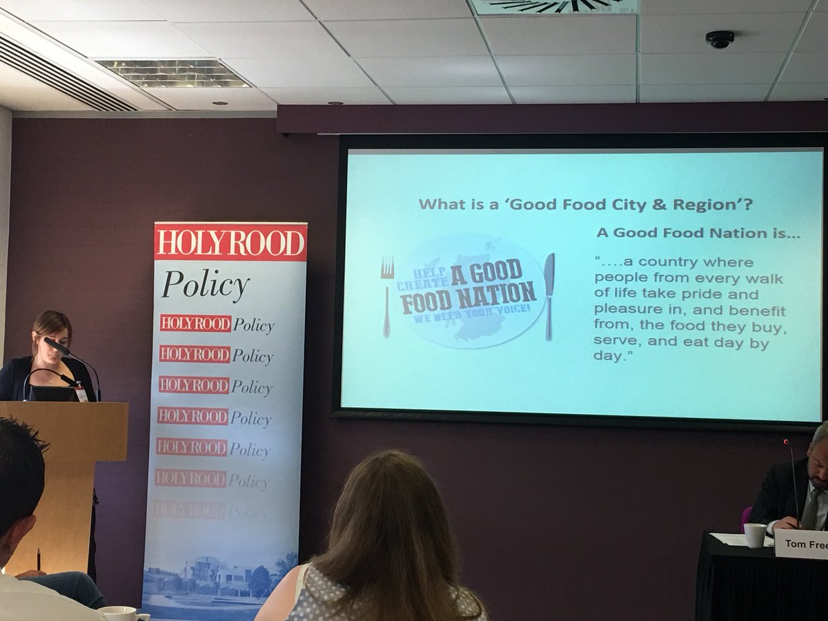 Inspiring stuff from @LFDC_Stirling about the difference having a dedicated ‘food person’ in a local authority can make #GoodFoodScot