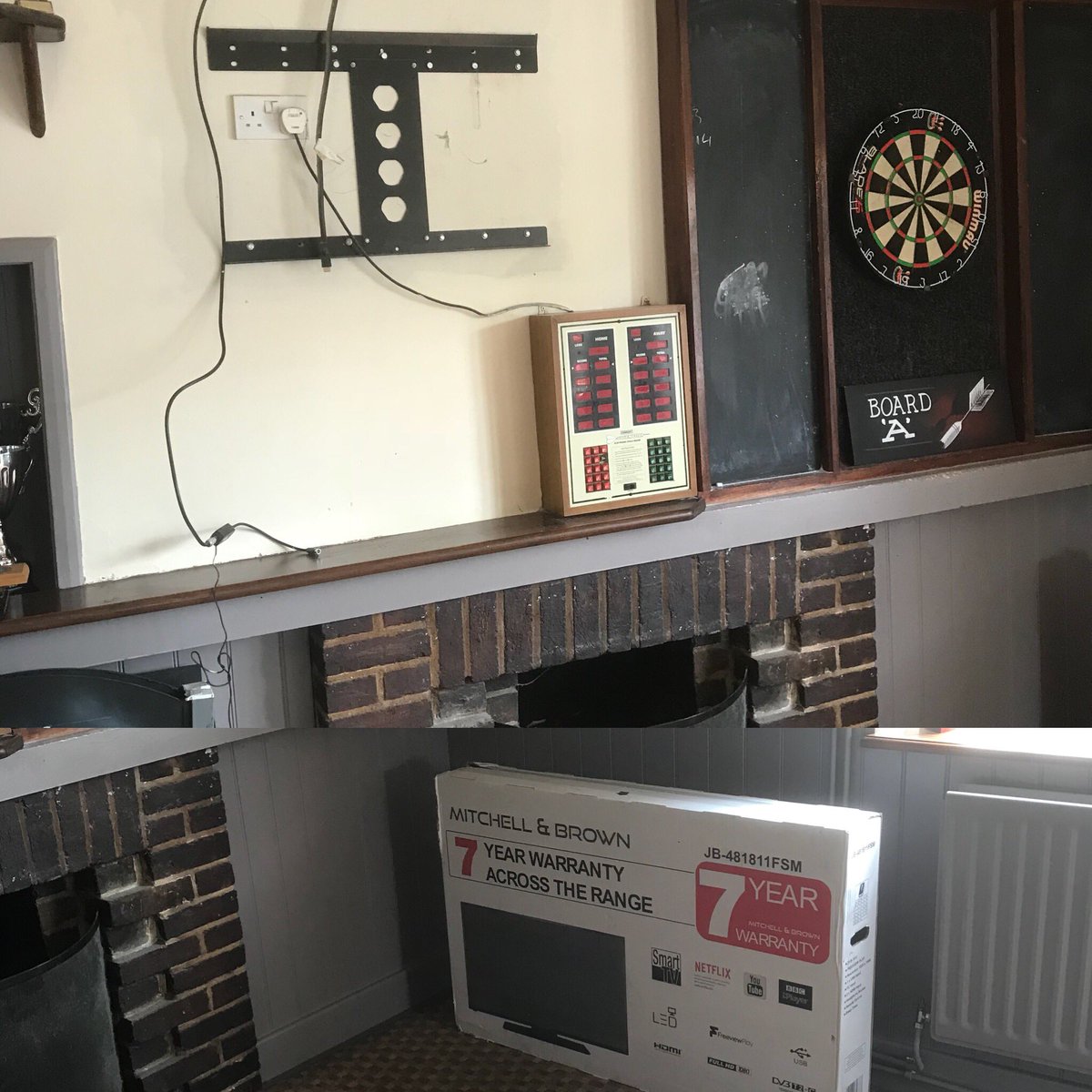 We are getting ready for the “World Cup” and “International Rugby” along with all the Other Summer Sporting Events with “New TVs by Potters Digital” being fitted here at the Pub. #pottersdigital #WorldCup2018 #ukpubs #tenterden #stmichaels4u #mytenterden