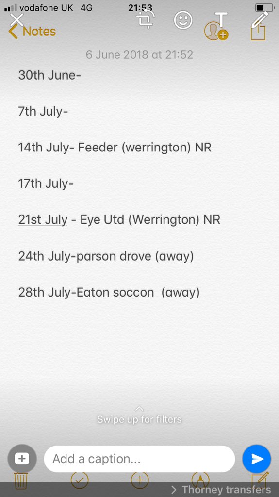 Thorney FC tweet media