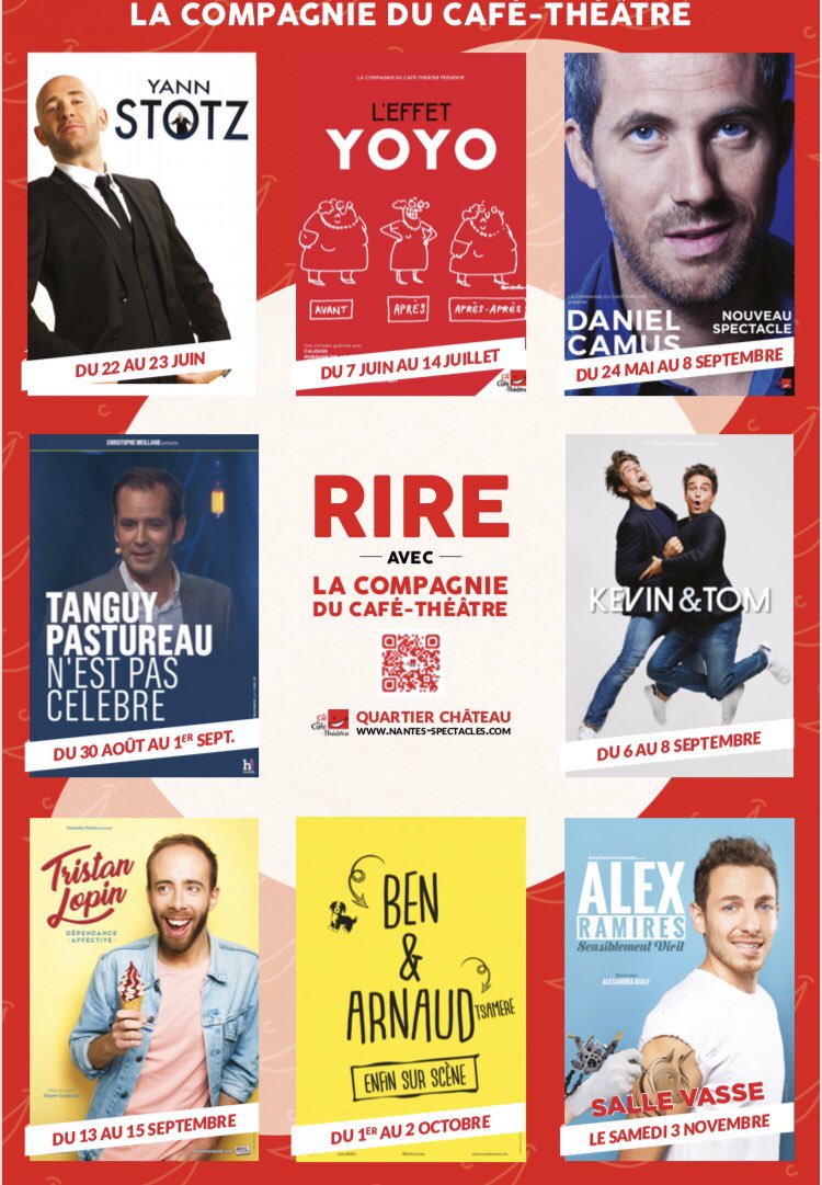Nantes spectacles - La compagnie du café-théâtre tweet media