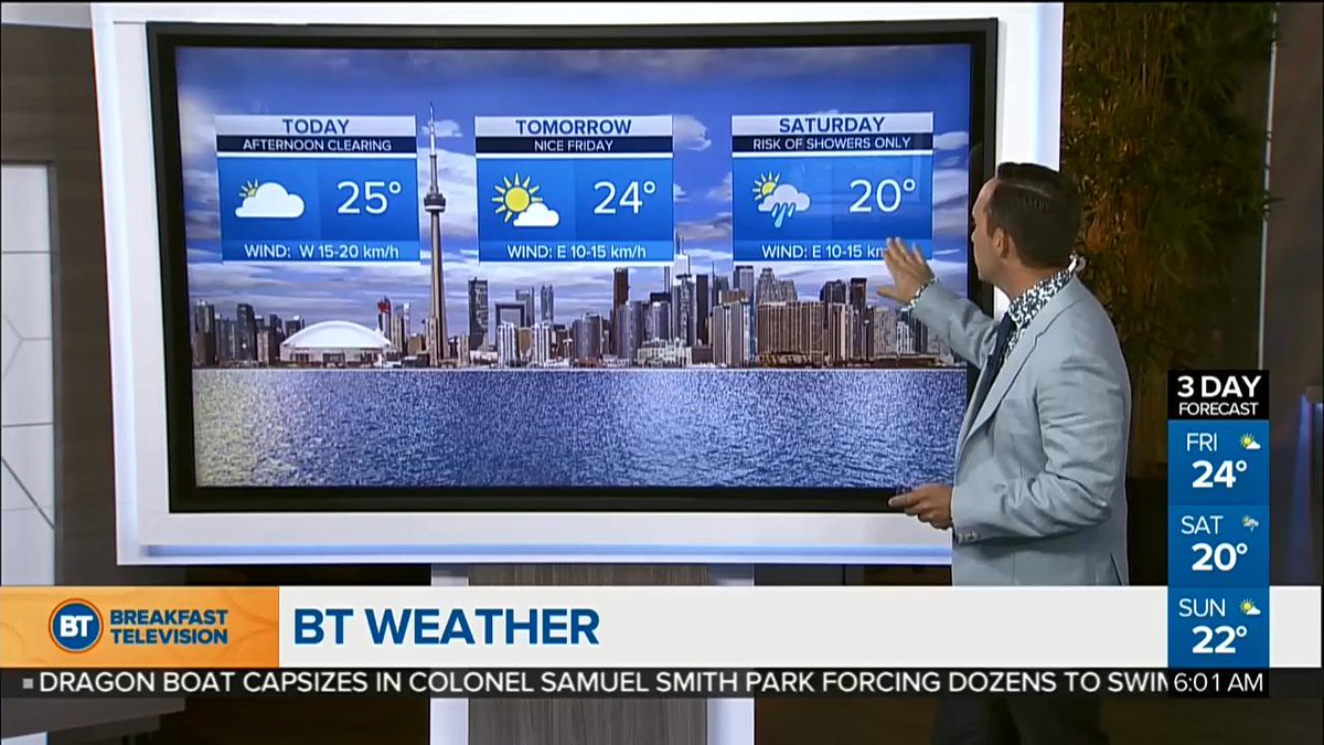 A few clouds kick off a very nice day in the GTA. @FrankFerragine has your forecast  ow.ly/xP6e30knUf9 https://t.co/PgDQ6Klxzx