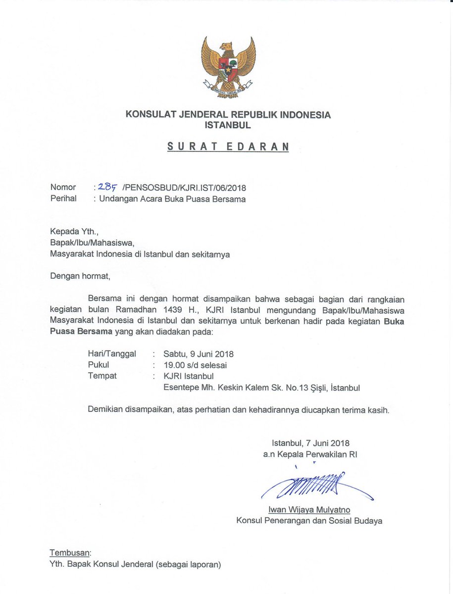 Indonesian Consulate General In Istanbul On Twitter