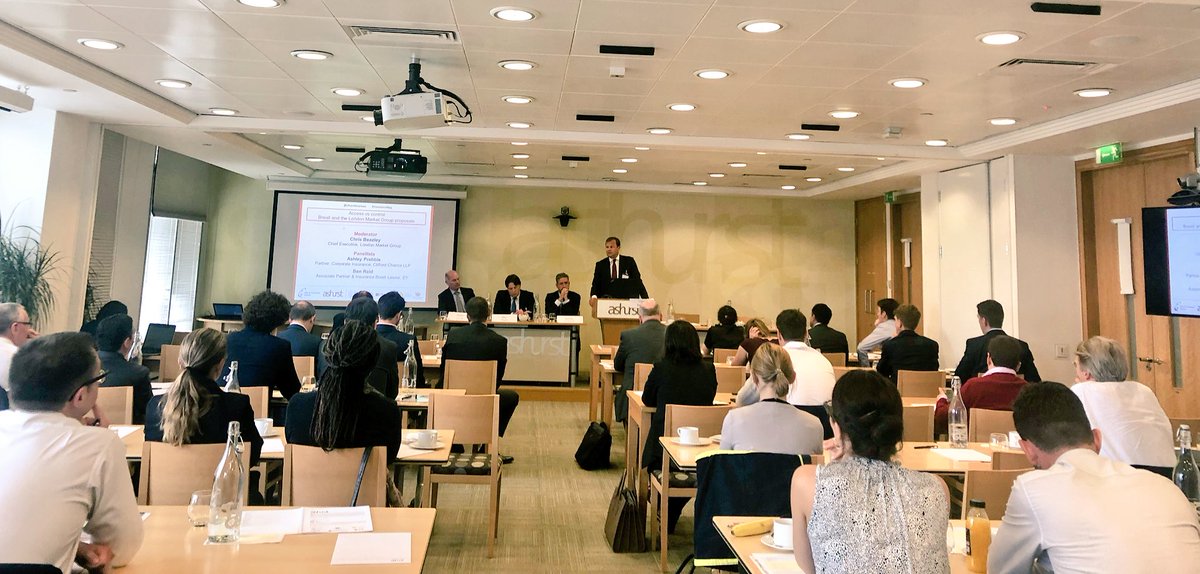 cfconferences's tweet photo. ‘Access vs control: Brexit and the London Market Group Proposals’ with @LondonLmg @CC_UK_PR @EY_UKI #InsuranceReg https://t.co/iPQWyvd0UU