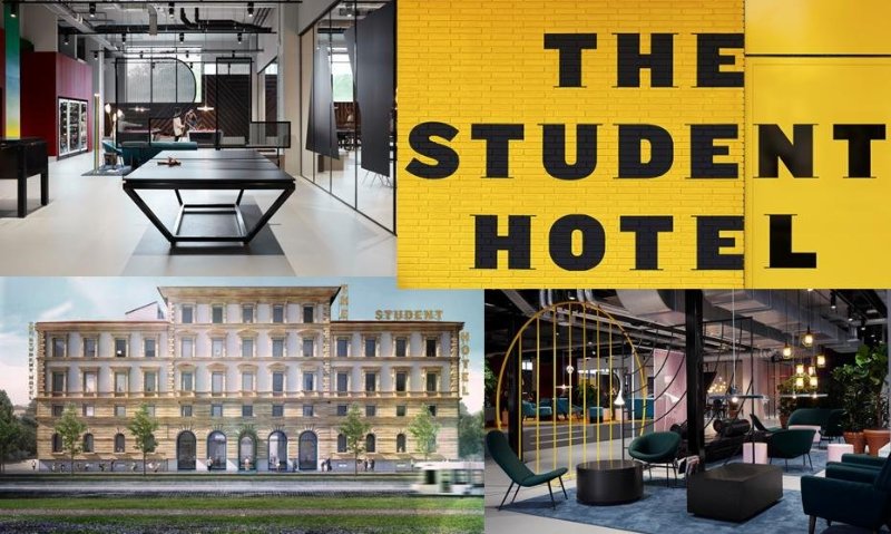 Het vernieuwde hotelconcept “The Student Hotel” combineert hotelkamers met tijdelijke woonruimtes voor studenten en professionals. De conceptfilosofie is dan ook; wonen, werken en studeren samenbrengen onder één dak.

Lees meer: linkedin.com/feed/update/64…
#TSH #LED #Studenthotel #LE