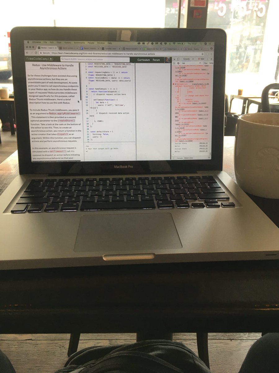prevaj's tweet photo. Little bit of freeCodeCamp #ReactJS with #Redux and some #MongoDB with #NodeJS for later. #100DaysOfCode #codenewbie #developerinthemaking https://t.co/Cg6ZrHRvlm

— Ben Smith (Benscsmith) June 7, 2018

MongoDB

MongoDB, MongoDB Developer, MongoDB Development, MongoDB Applica…